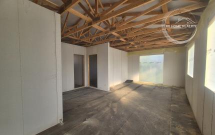 NA PREDAJ 2-izbová rozostavaná stavba rodinného domu (74 m²) – Jelka, okres Galanta