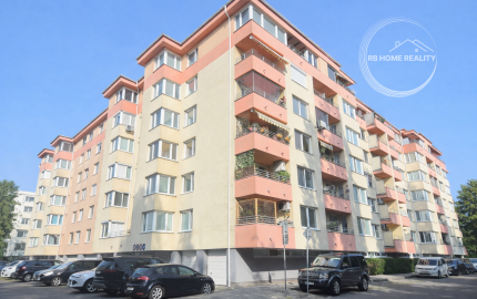 NA PREDAJ priestranný 2-izbový byt (86 m²) s loggiou (2 m²) v modernej tehlovej novostavbe v mestskej časti Ružinov – Trnávka, Bratislava