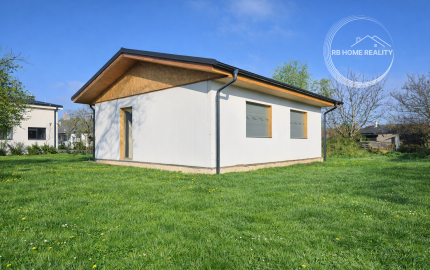 ZNÍŽENÁ CENA! NA PREDAJ 2-izbová rozostavaná stavba rodinného domu (74 m²) – Jelka, okres Galanta