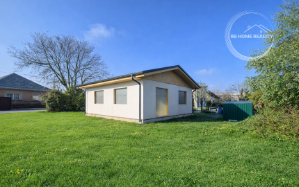 ZNÍŽENÁ CENA! NA PREDAJ 2-izbová rozostavaná stavba rodinného domu (74 m²) – Jelka, okres Galanta