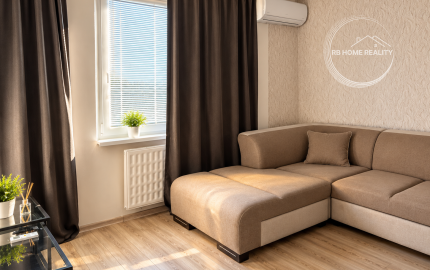 NA PRENÁJOM / Útulný 1-izbový byt (30 m²) s klimatizáciou / Komárno