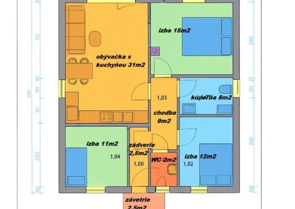  NA PREDAJ – Novostavba 4-iz. rodinného domu vo  Vojke nad Dunajom (okres Dunajská Streda)