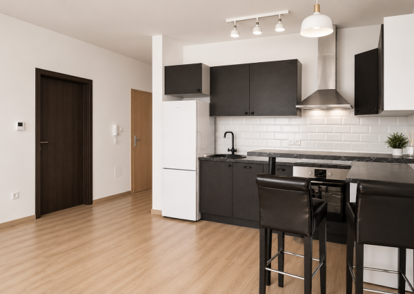 REZERVOVANÝ  2-izbový byt 40m² s balkónom 5m² v modernej tehlovej novostavbe obľúbenom rezidenčnom projekte Hviezdne bývanie v obci Hviezdoslavov