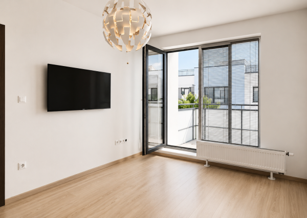 REZERVOVANÝ  2-izbový byt 40m² s balkónom 5m² v modernej tehlovej novostavbe obľúbenom rezidenčnom projekte Hviezdne bývanie v obci Hviezdoslavov