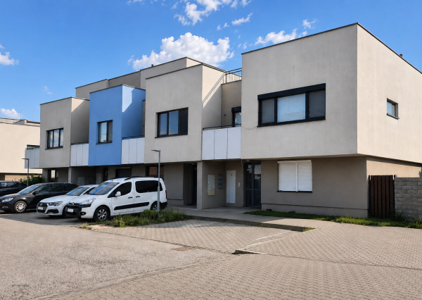 REZERVOVANÝ  2-izbový byt 40m² s balkónom 5m² v modernej tehlovej novostavbe obľúbenom rezidenčnom projekte Hviezdne bývanie v obci Hviezdoslavov
