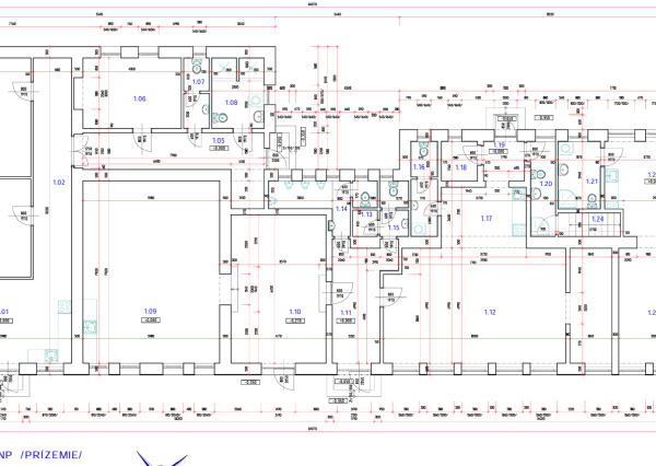INVESTIČNÁ PRÍLEŽITOSŤ ! Komerčný objekt 458 m² s pozemkom 781 m² a projektom prestavby v meste Gabčíkovo