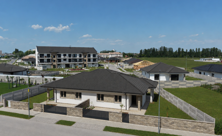REZERVOVANÉ!  Novostavba 4-iz. dvojdom vo vyhľadávanej lokalite Florida Villa Park, Dunajská Streda - fotografia 1