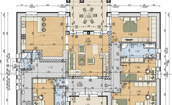 NA PREDAJ | Rozostavaný rodinný dom 266 m² | Veľký pozemok 2 961 m² | Veľký Meder, okres Dunajská Streda - fotografia 6