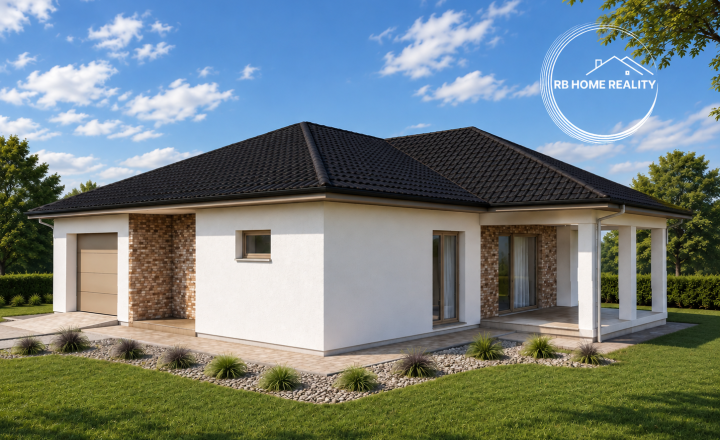 NA PREDAJ / NOVOSTAVBA 4-IZBOVÉHO RODINNÉHO DOMU / GARÁŽ A TERASA / FLORIDA VILLA PARK, DUNAJSKÁ STREDA - fotografia 1