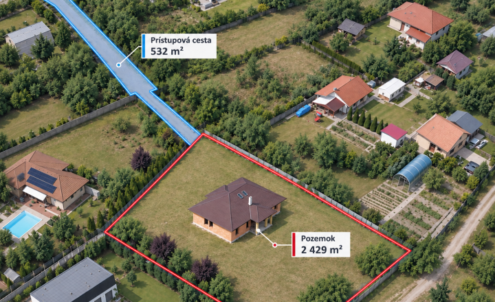 NA PREDAJ | Rozostavaný rodinný dom 266 m² | Veľký pozemok 2 961 m² | Veľký Meder, okres Dunajská Streda - fotografia 5