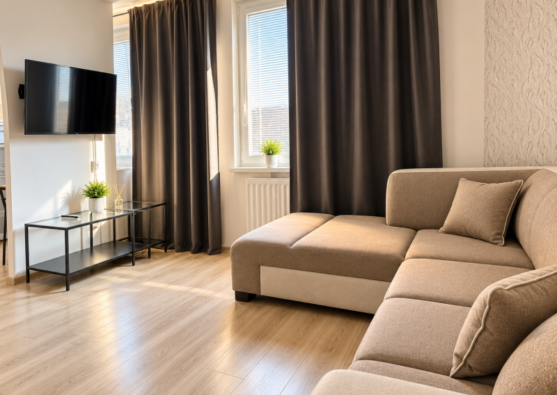 NA PRENÁJOM / Útulný 1-izbový byt (30 m²) s klimatizáciou / Komárno
