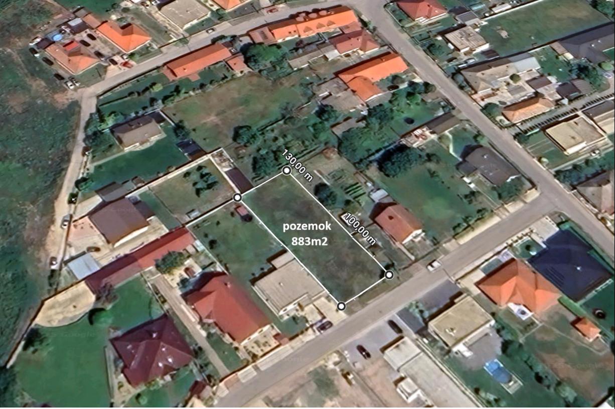 NA PREDAJ stavebný pozemok 883 m² – Dolný Bar, okres Dunajská Streda