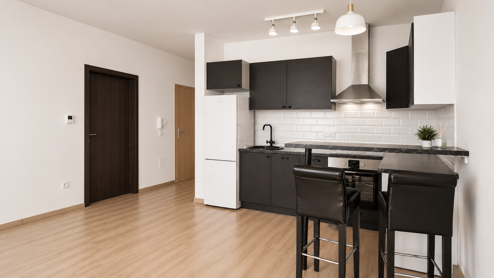 REZERVOVANÝ  2-izbový byt 40m² s balkónom 5m² v modernej tehlovej novostavbe obľúbenom rezidenčnom projekte Hviezdne bývanie v obci Hviezdoslavov
